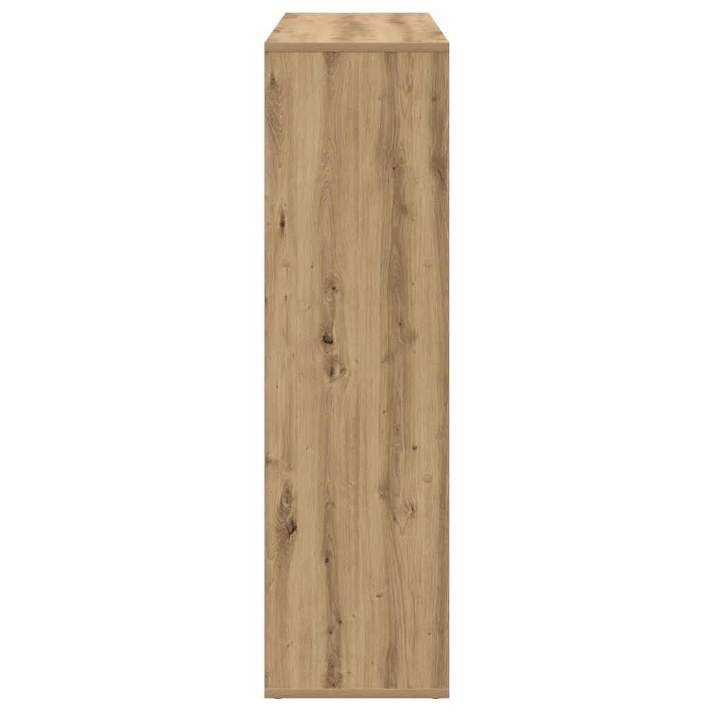 bogreol/rumdeler 102x29x103,5 cm konstrueret træ kunsteg