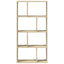 bogreol 60x20x120,5 cm konstrueret træ sonoma-eg