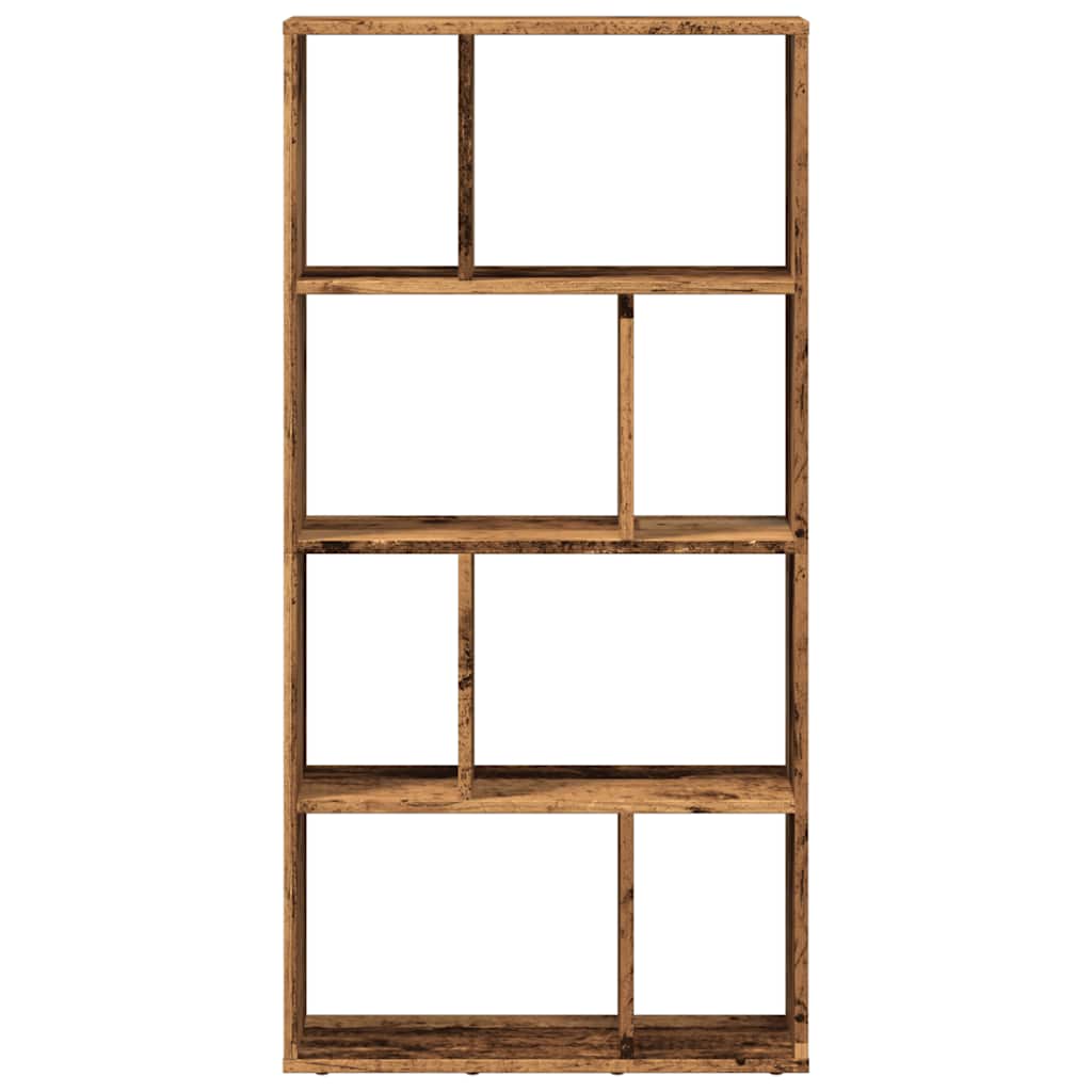 bogreol 60x20x120,5 cm konstrueret træ antikt træ