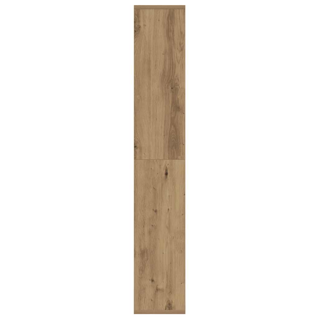 bogreol 72x20x120,5 cm konstrueret træ kunsteg