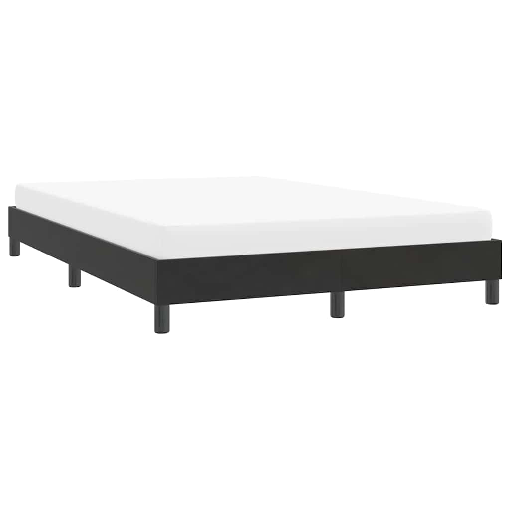 Sengeramme uden madras 160x210 cm fløjl sort