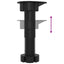 køkkenskabssæt Porto 11 dele konstrueret træ beton grå