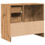 underskab til vask 63x30x54 cm konstrueret træ gammelt eg