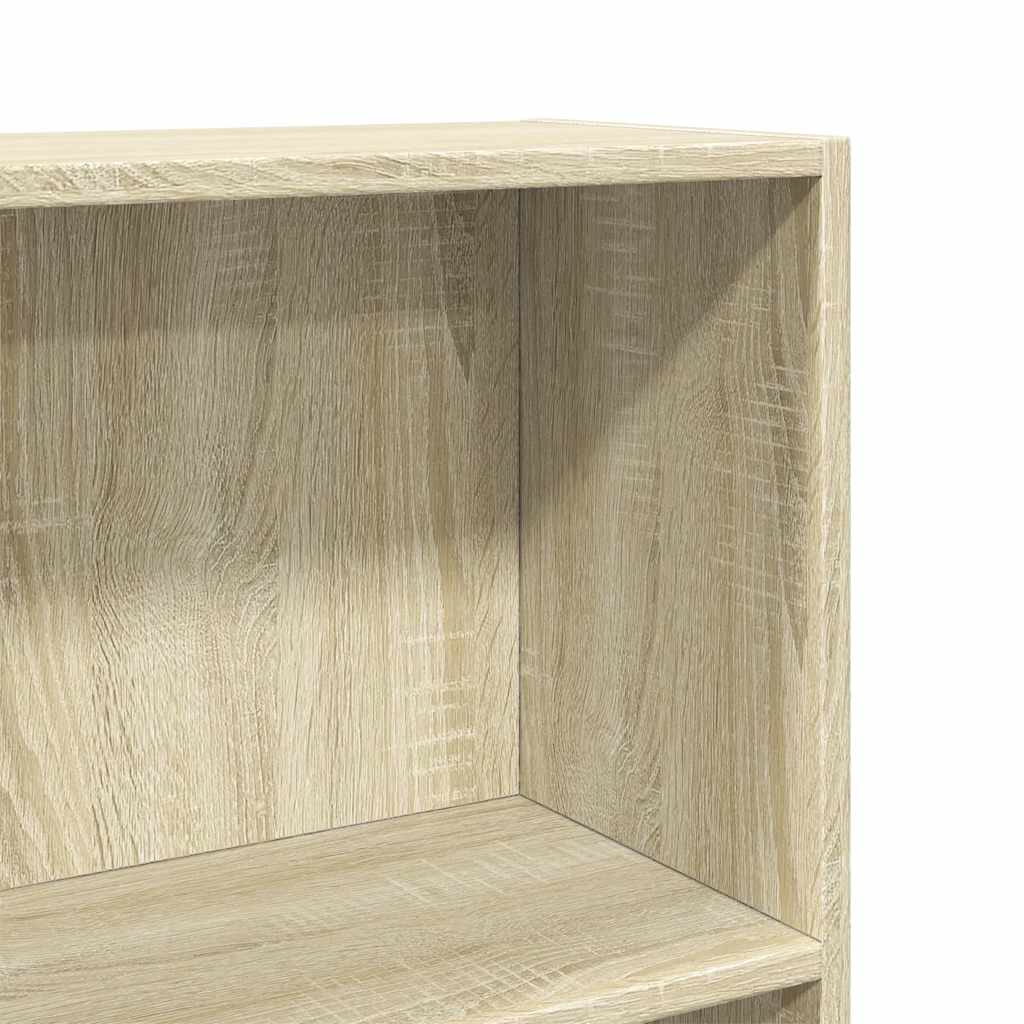 bogreol 60x24x109 cm konstrueret træ sonoma-eg