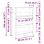 bogreol 80x24x109 cm konstrueret træ sonoma-eg