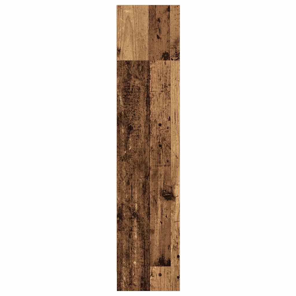 bogreol 80x24x109 cm konstrueret træ antikt træ