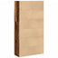 bogreol 80x30x152 cm konstrueret træ gammelt trælook