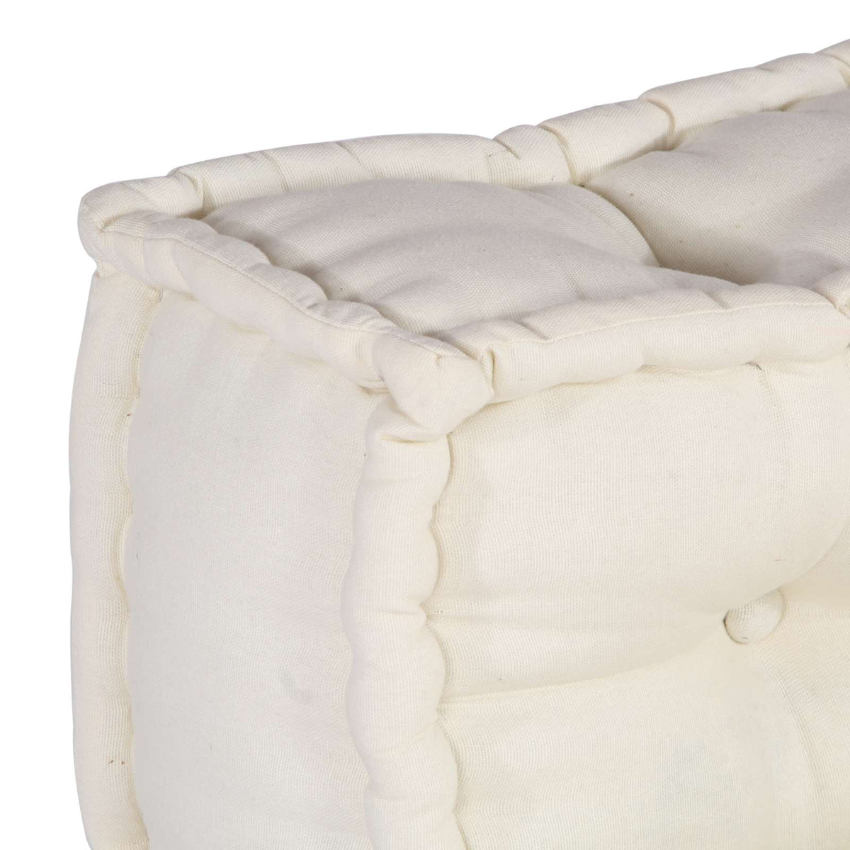 Modulssofa Enhed Stof Cremefarvet 210 x 70 x 56 cm