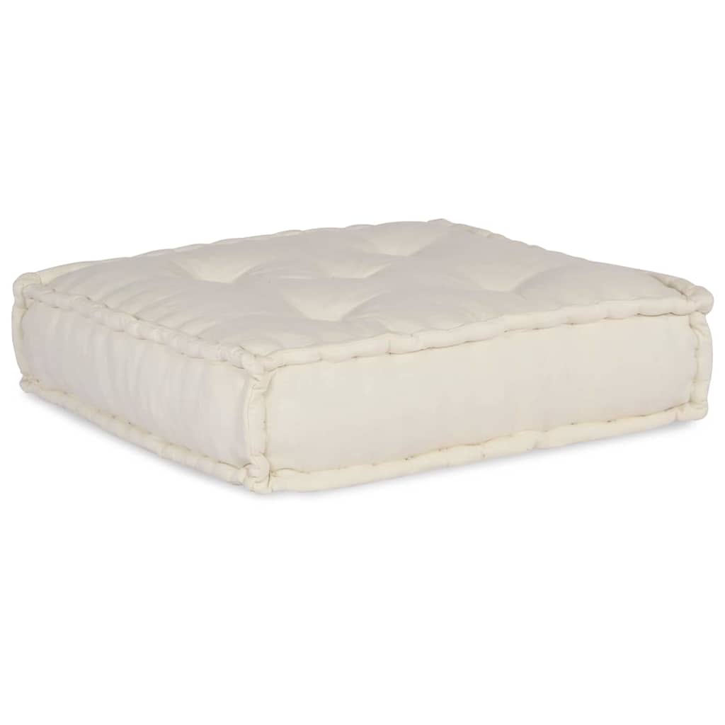 Modulssofa Enhed Stof Cremefarvet 210 x 140 x 56 cm