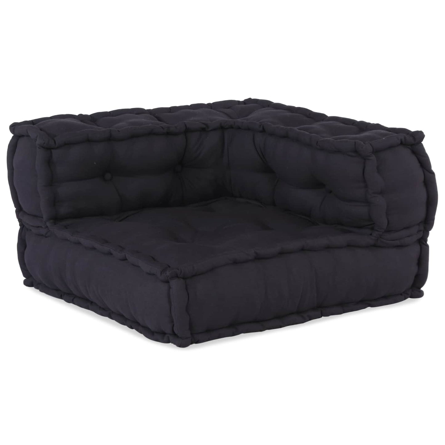 Modulssofa Enhed Stof Antracit 210 x 70 x 56 cm