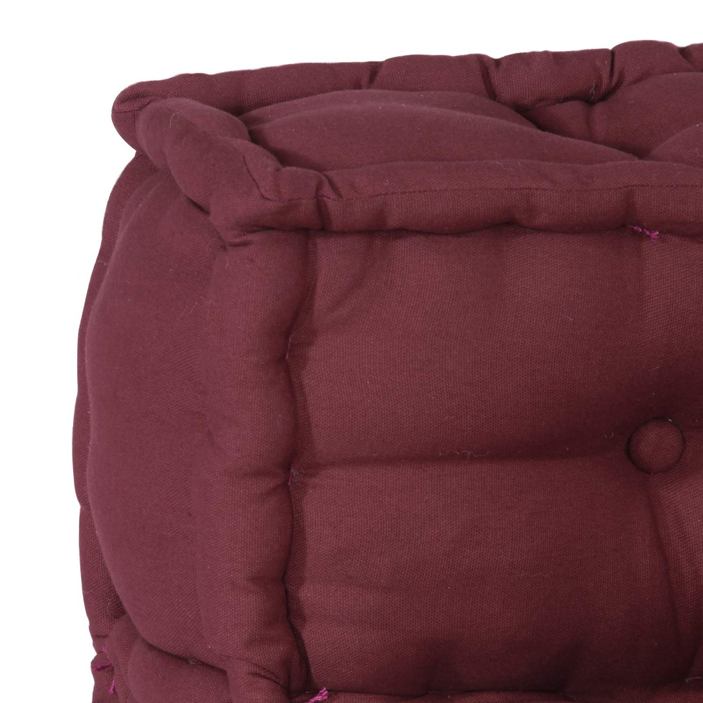 Modulssofa Enhed Stof Bordeaux 210 x 140 x 56 cm