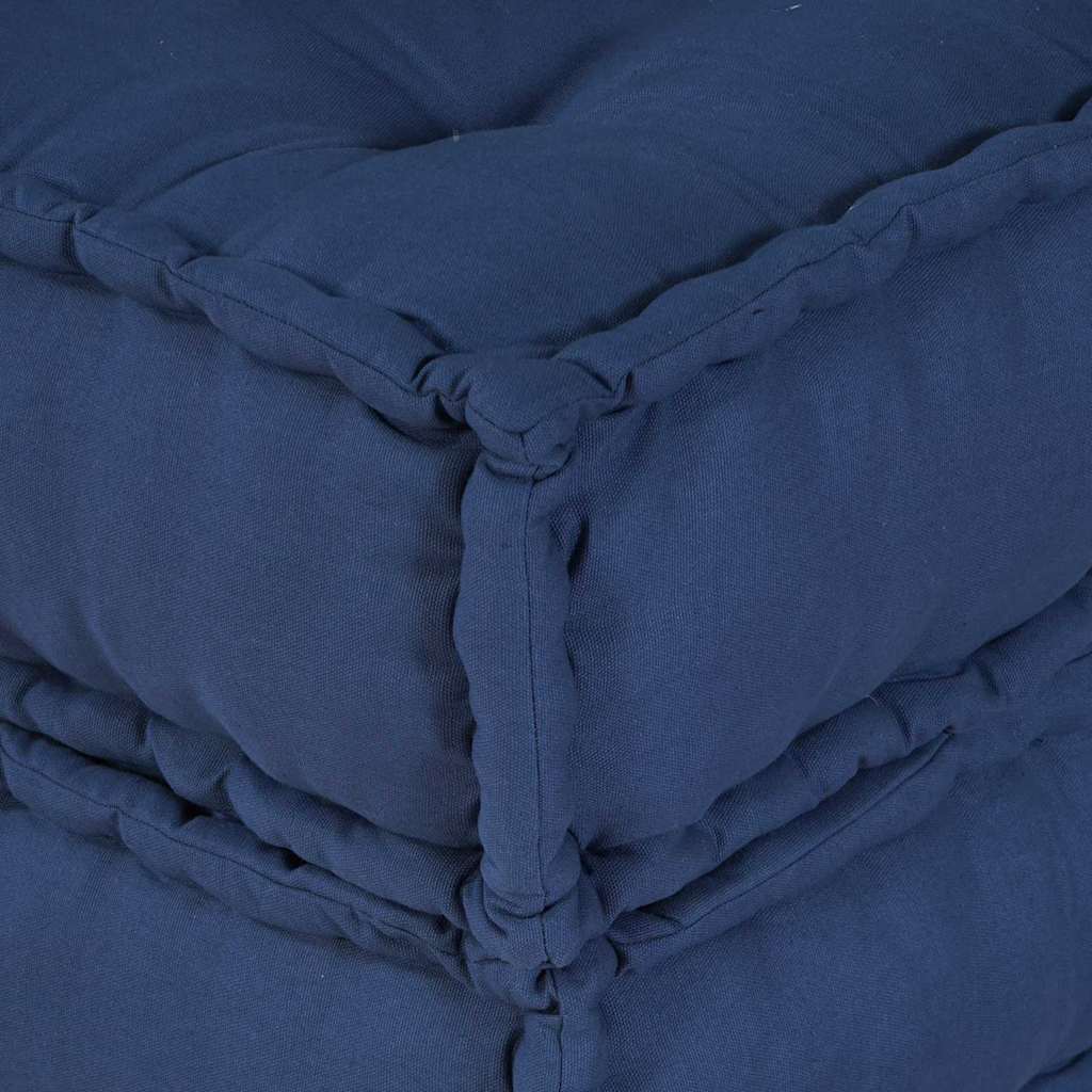 Modulssofa Enhed 2 stk. Stof Indigo 140 x 70 x 56 cm