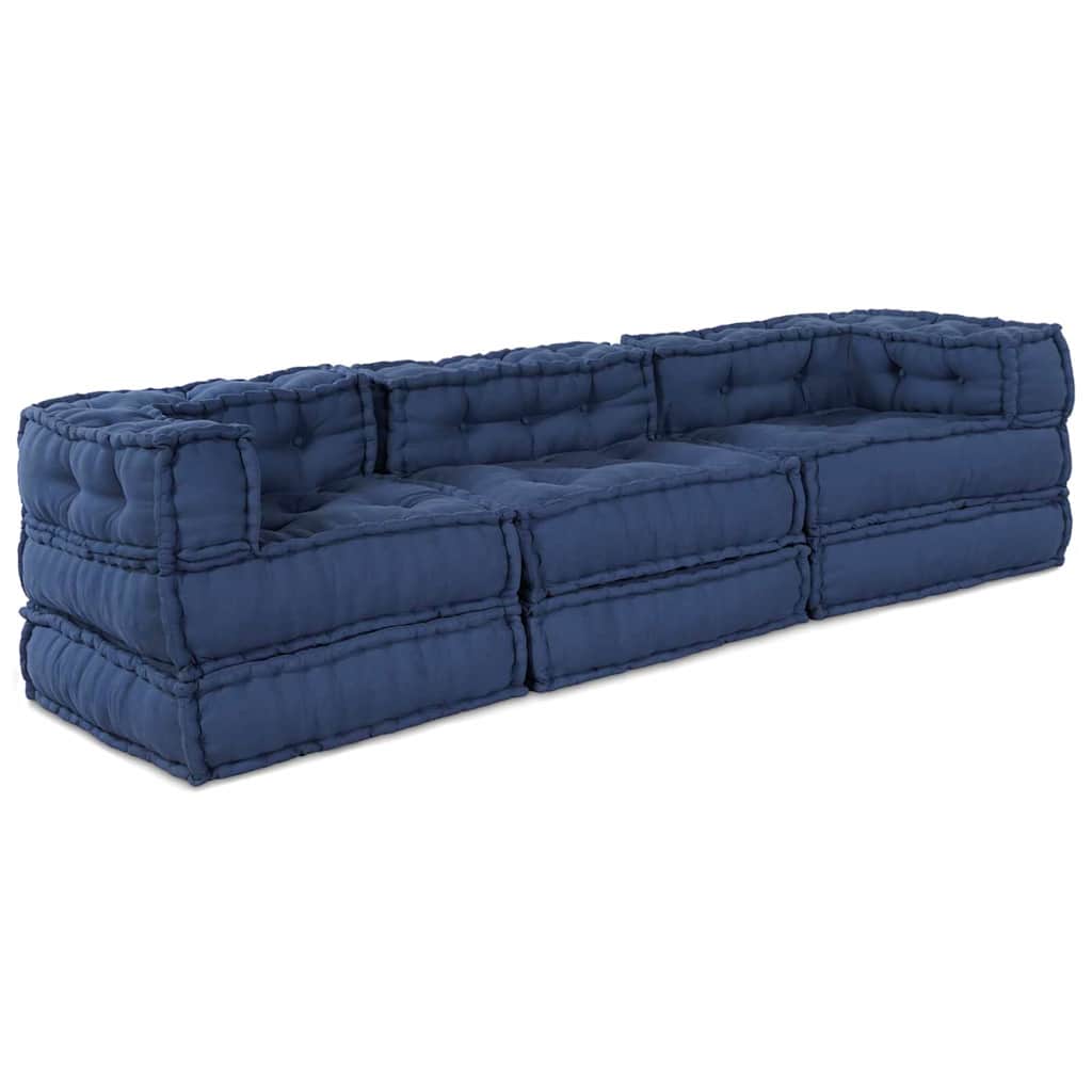 Modulssofa Enhed Stof Indigo 210 x 70 x 56 cm