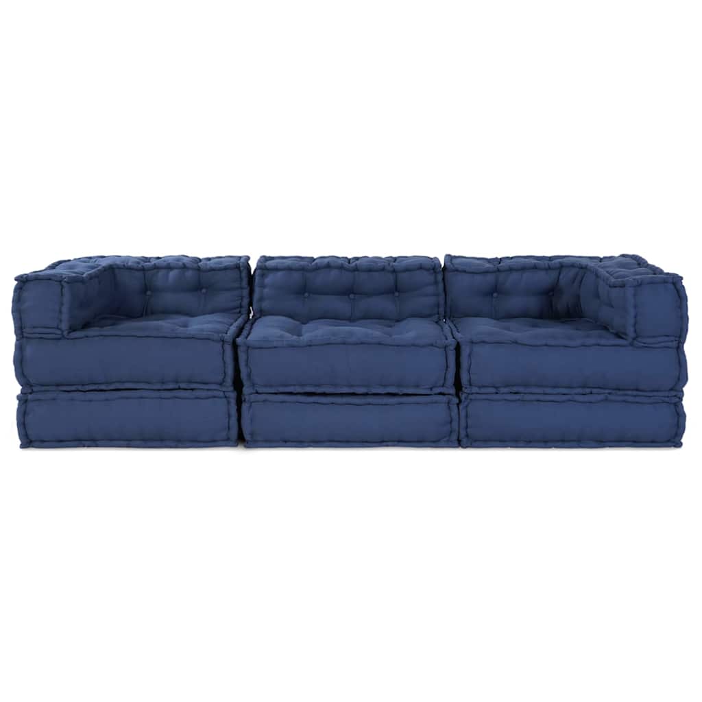 Modulssofa Enhed Stof Indigo 210 x 70 x 56 cm