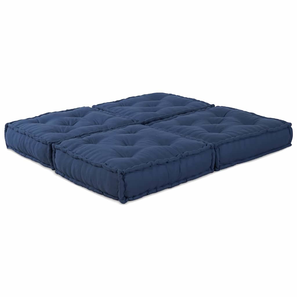 Modulssofa Enhed 2 stk. Stof Indigo 140 x 70 x 36 cm