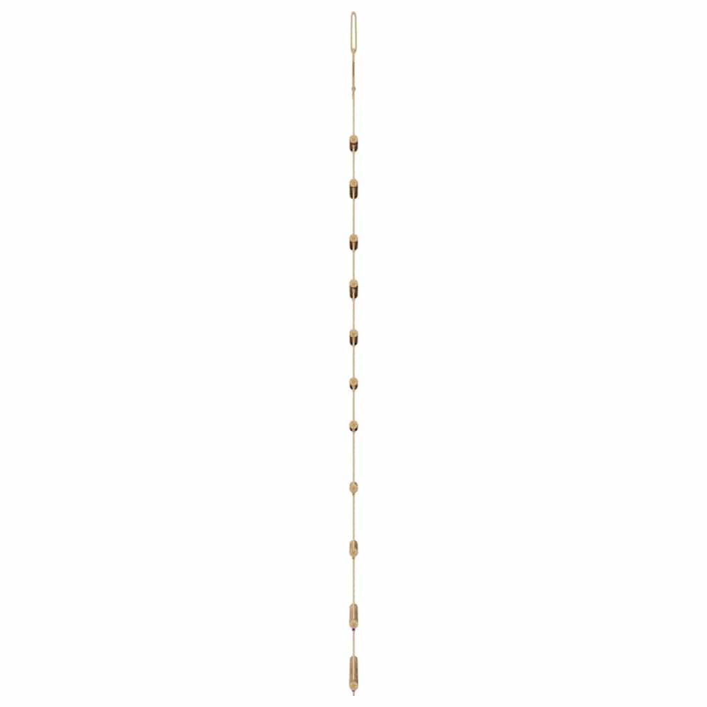 hængende juletræ med topstjerne 74x150 cm naturlig gren