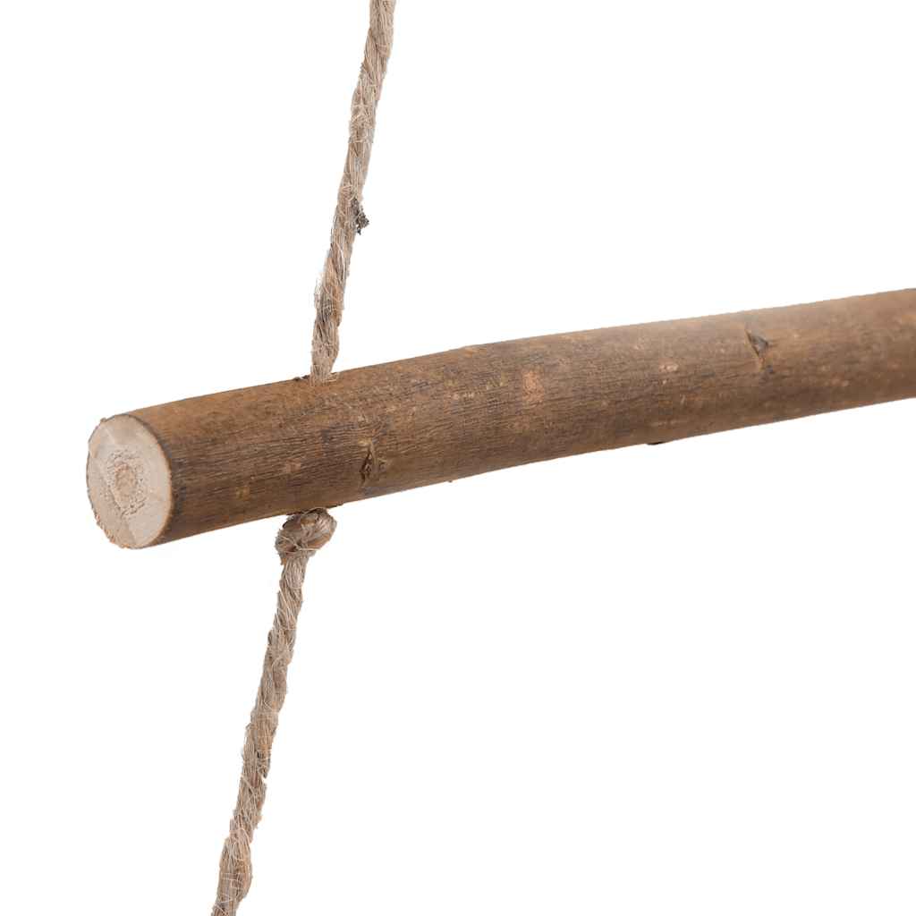 hængende juletræ med topstjerne 74x150 cm naturlig gren