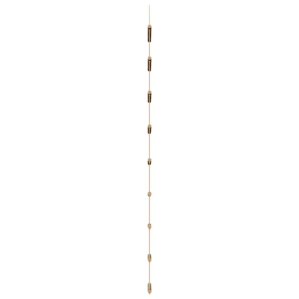 vægdekoration stigeformet 50x150 cm naturlig gren