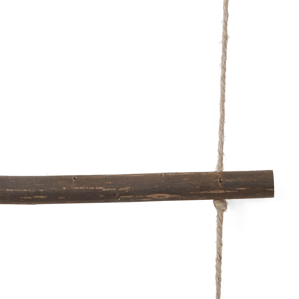 vægdekoration stigeformet 50x150 cm naturlig gren