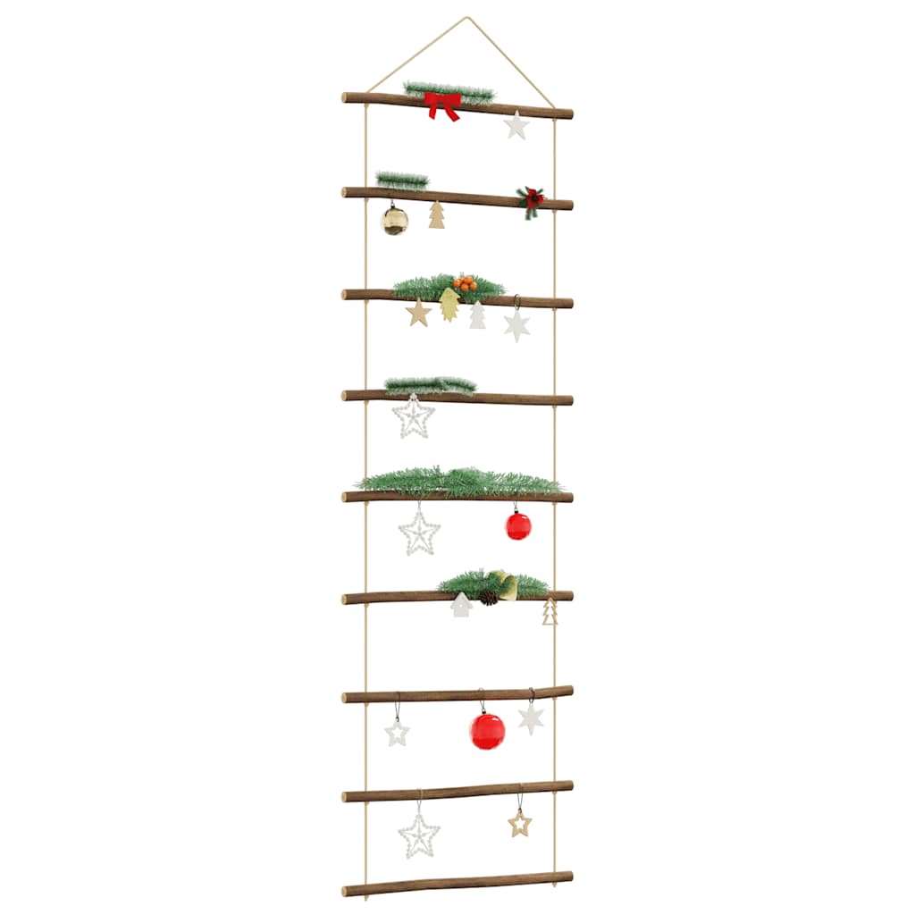 vægdekoration stigeformet 50x150 cm naturlig gren