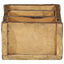 Bakke 4 stk. Brun 30 x 14 x 9 cm Solid genbrugs træ