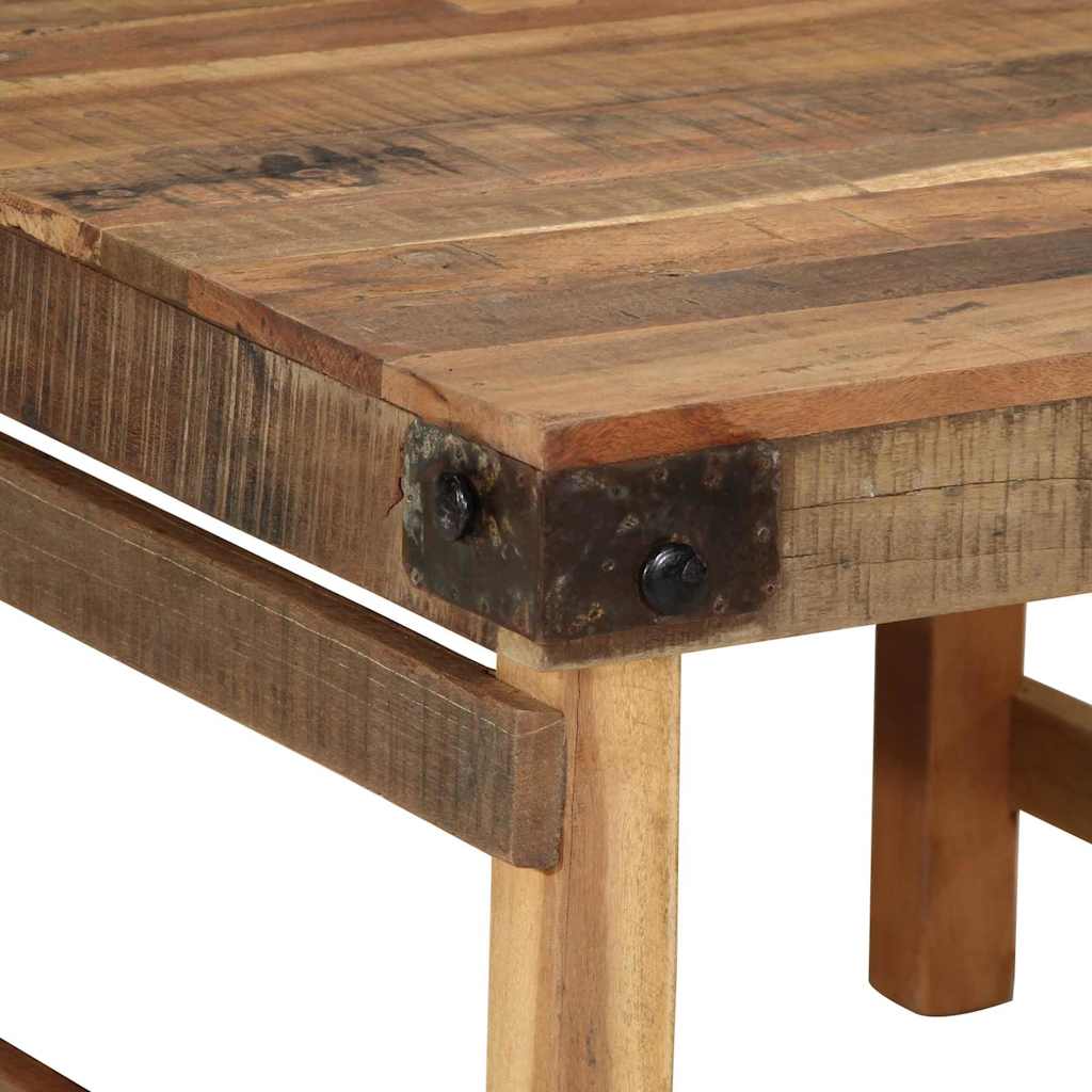 Sofabord Brun 60 x 55 x 40 cm Solid genbrugs træ