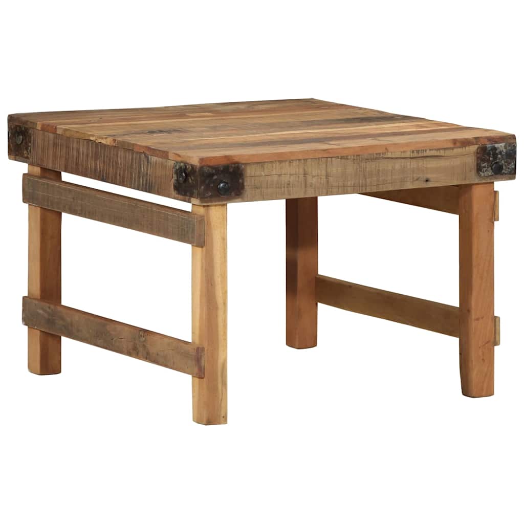 Sofabord Brun 60 x 55 x 40 cm Solid genbrugs træ
