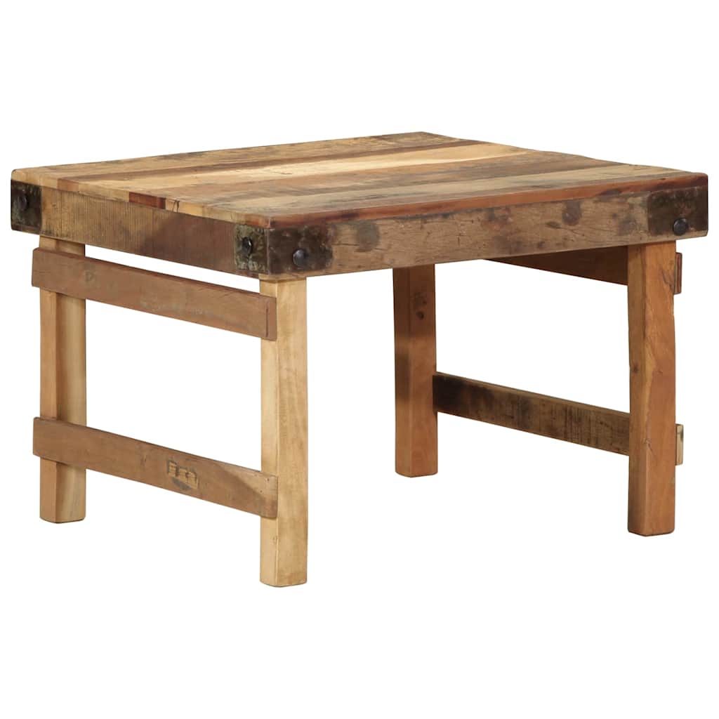 Sofabord Brun 60 x 55 x 40 cm Solid genbrugs træ