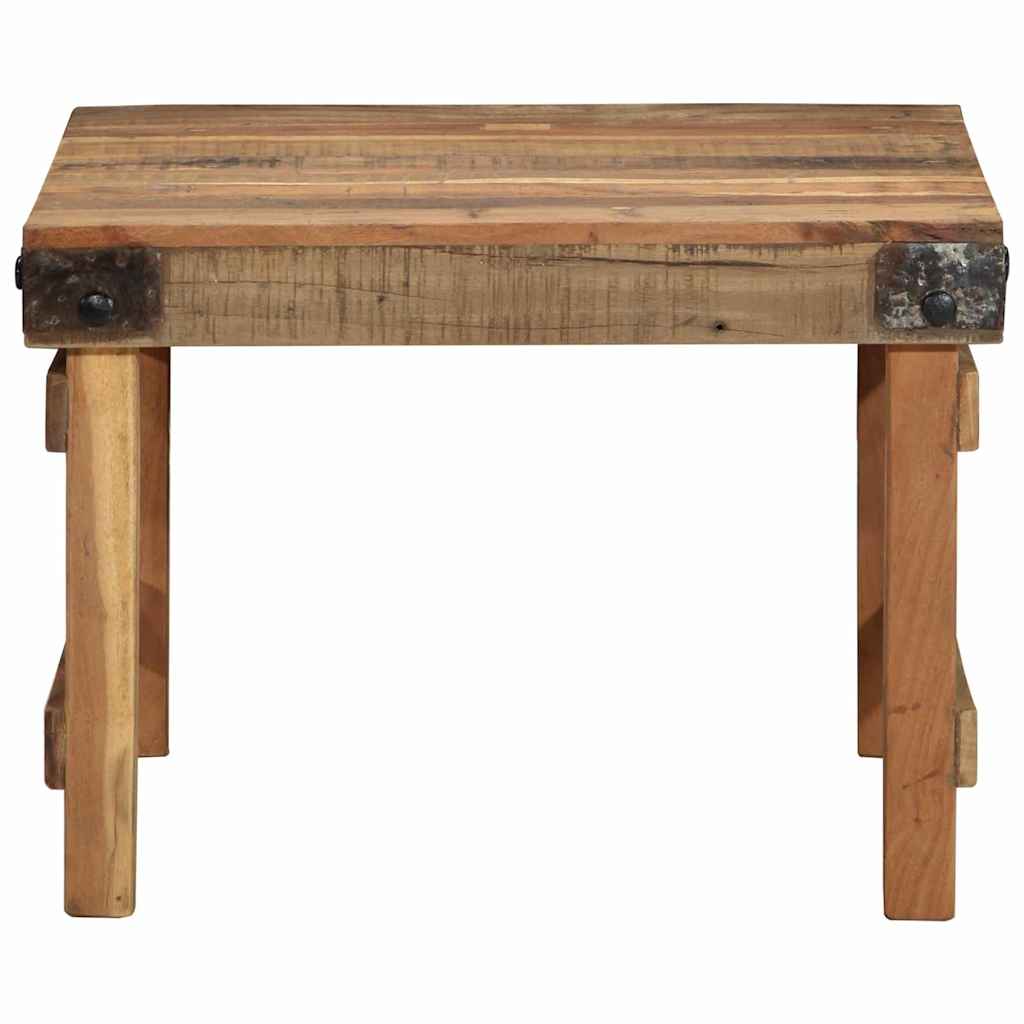 Sofabord Brun 60 x 55 x 40 cm Solid genbrugs træ