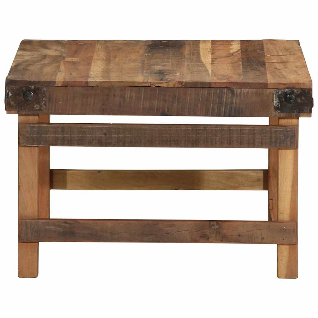 Sofabord Brun 60 x 55 x 40 cm Solid genbrugs træ