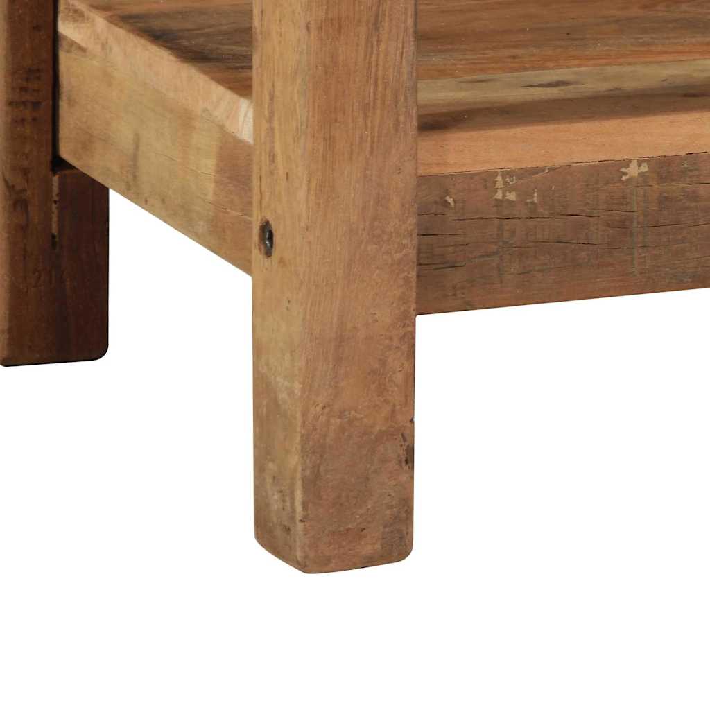 Konsolbord Brun 107 x 33 x 76 cm Solid genbrugs træ