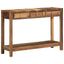Konsolbord Brun 107 x 33 x 76 cm Solid genbrugs træ