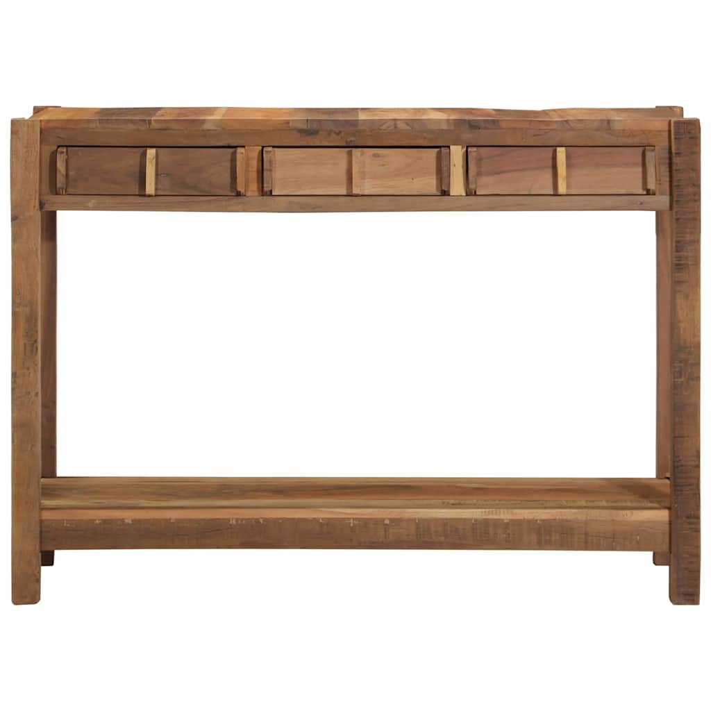 Konsolbord Brun 107 x 33 x 76 cm Solid genbrugs træ
