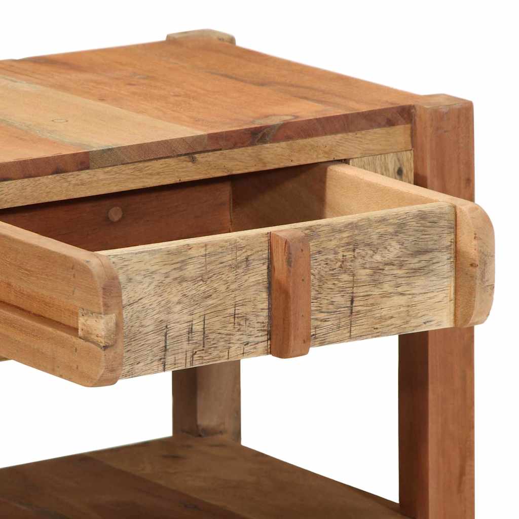 TV-skab med skuffe Brun 83 x 33 x 46 cm Solid genbrugs træ