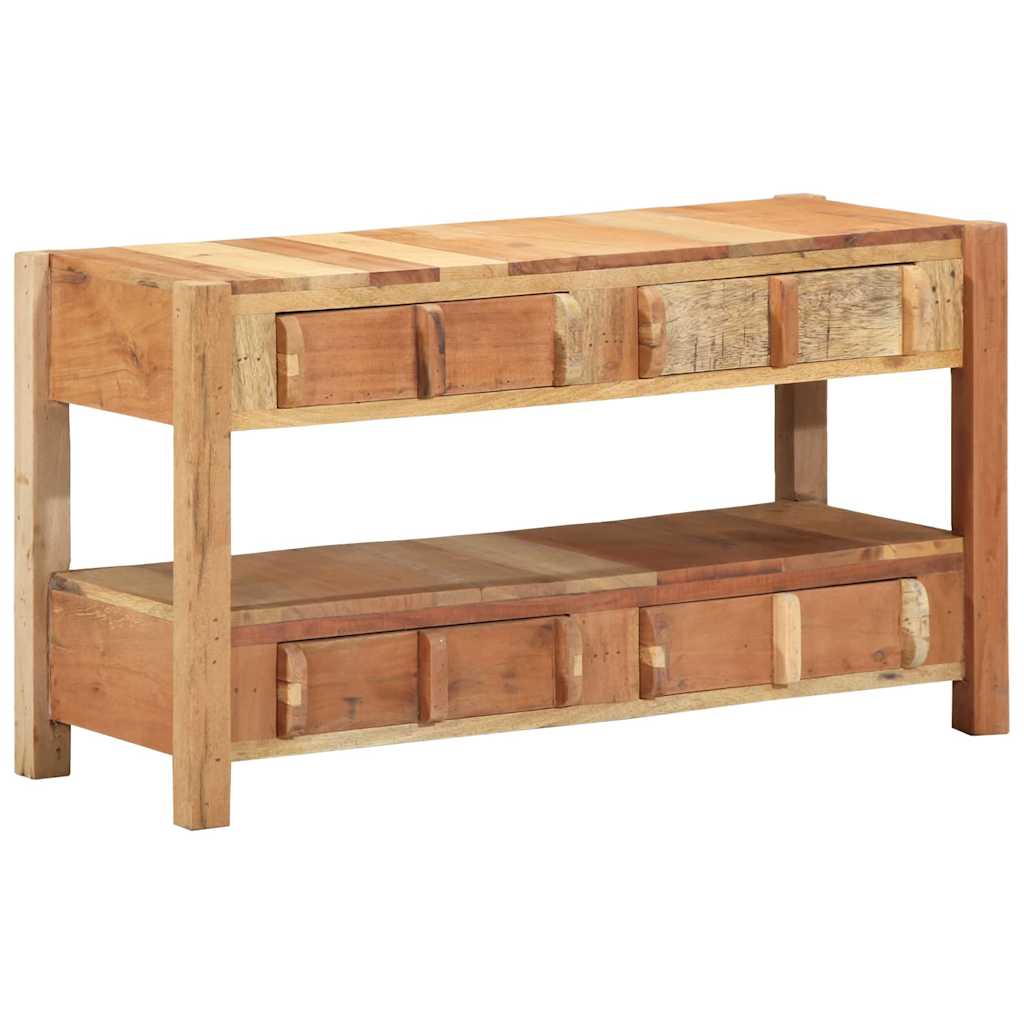 TV-skab med skuffe Brun 83 x 33 x 46 cm Solid genbrugs træ