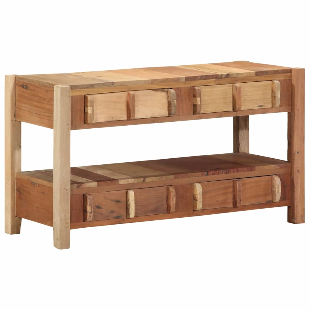 TV-skab med skuffe Brun 83 x 33 x 46 cm Solid genbrugs træ