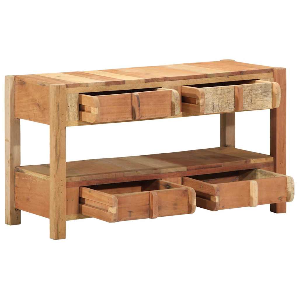TV-skab med skuffe Brun 83 x 33 x 46 cm Solid genbrugs træ