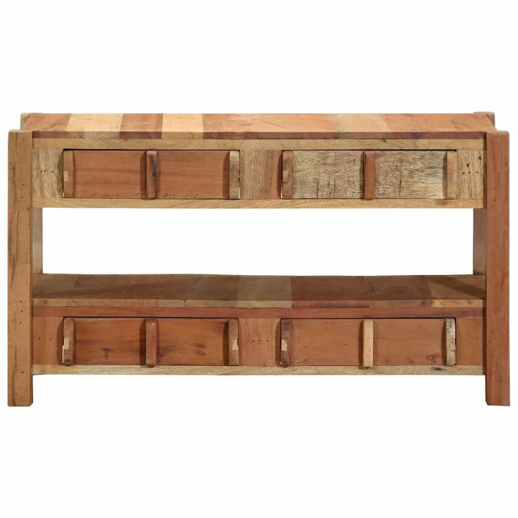 TV-skab med skuffe Brun 83 x 33 x 46 cm Solid genbrugs træ