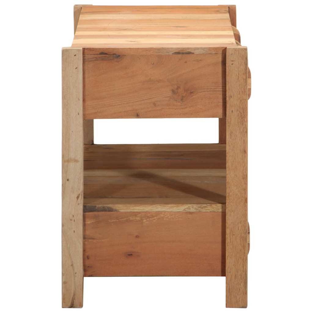 TV-skab med skuffe Brun 83 x 33 x 46 cm Solid genbrugs træ