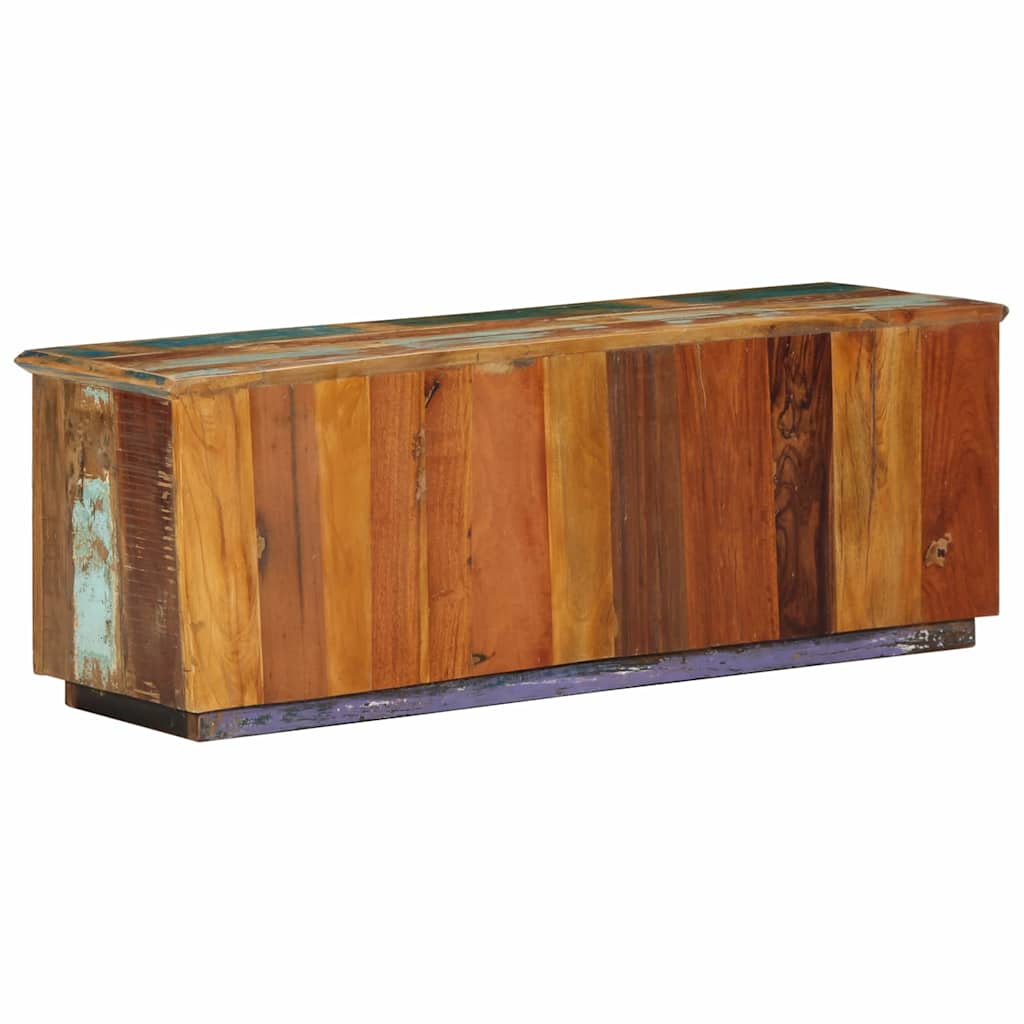 Sko skab 110 x 35 x 40 cm Solid genbrugs træ Brun