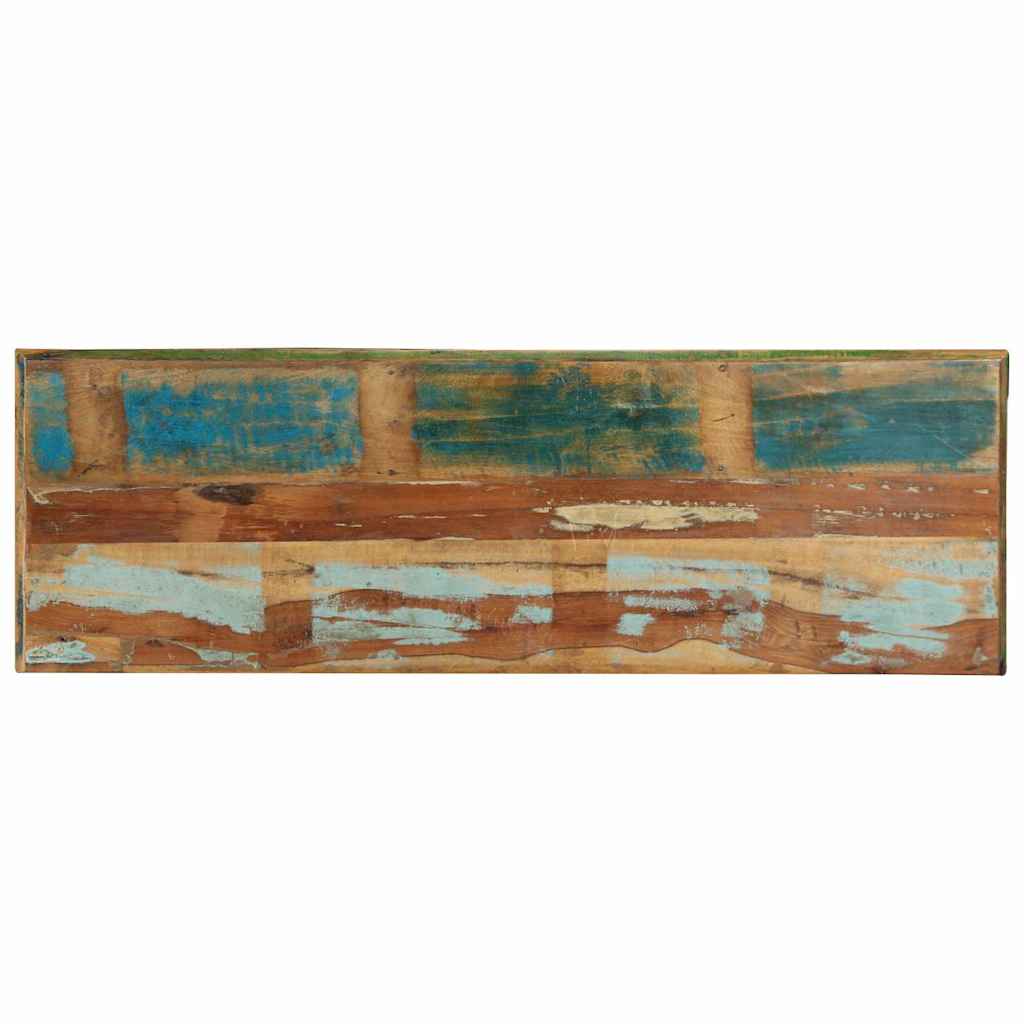Sko skab 110 x 35 x 40 cm Solid genbrugs træ Brun