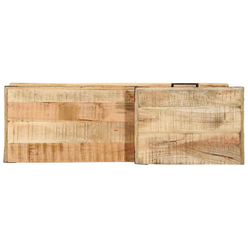 bænk Brun 110 x 35 x 50 cm Rug mango