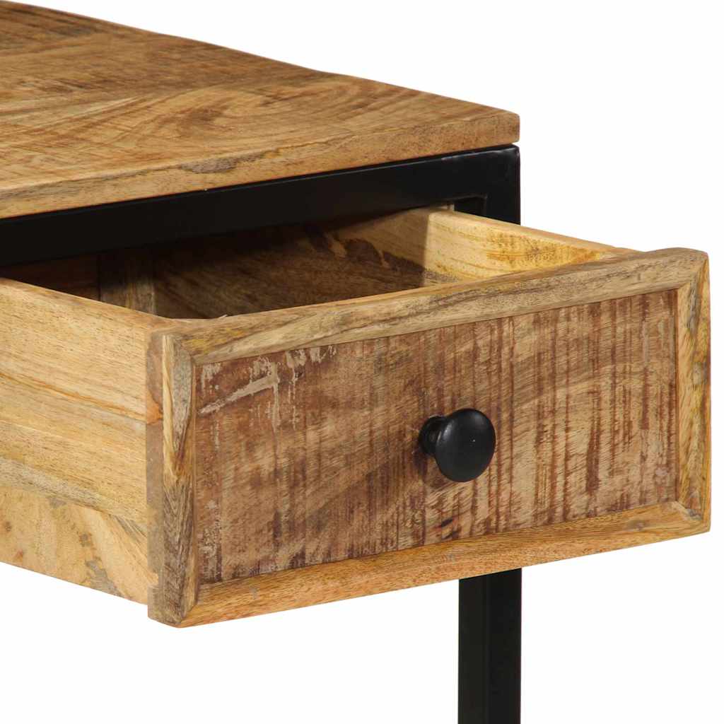 Skrivebord Brun 105 x 50 x 75 cm Massiv mango træ og metal