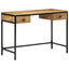 Skrivebord Brun 105 x 50 x 75 cm Massiv mango træ og metal