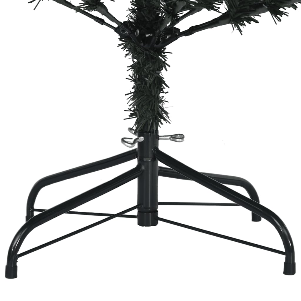 kunstigt juletræ med 300 LED-lys 240 cm
