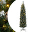 kunstigt smalt juletræ 150 LED'er 120 cm