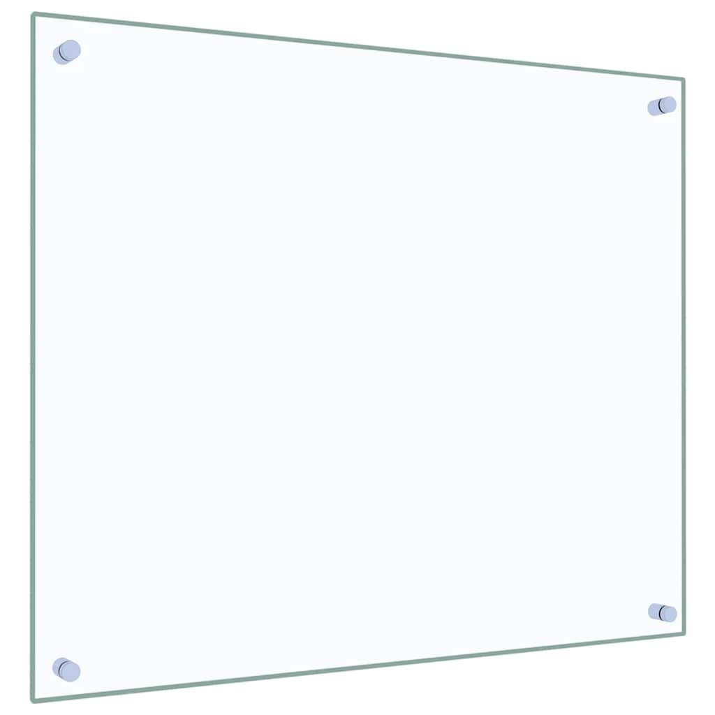 stænkplader 2 stk. 70x60 cm hærdet glas gennemsigtig