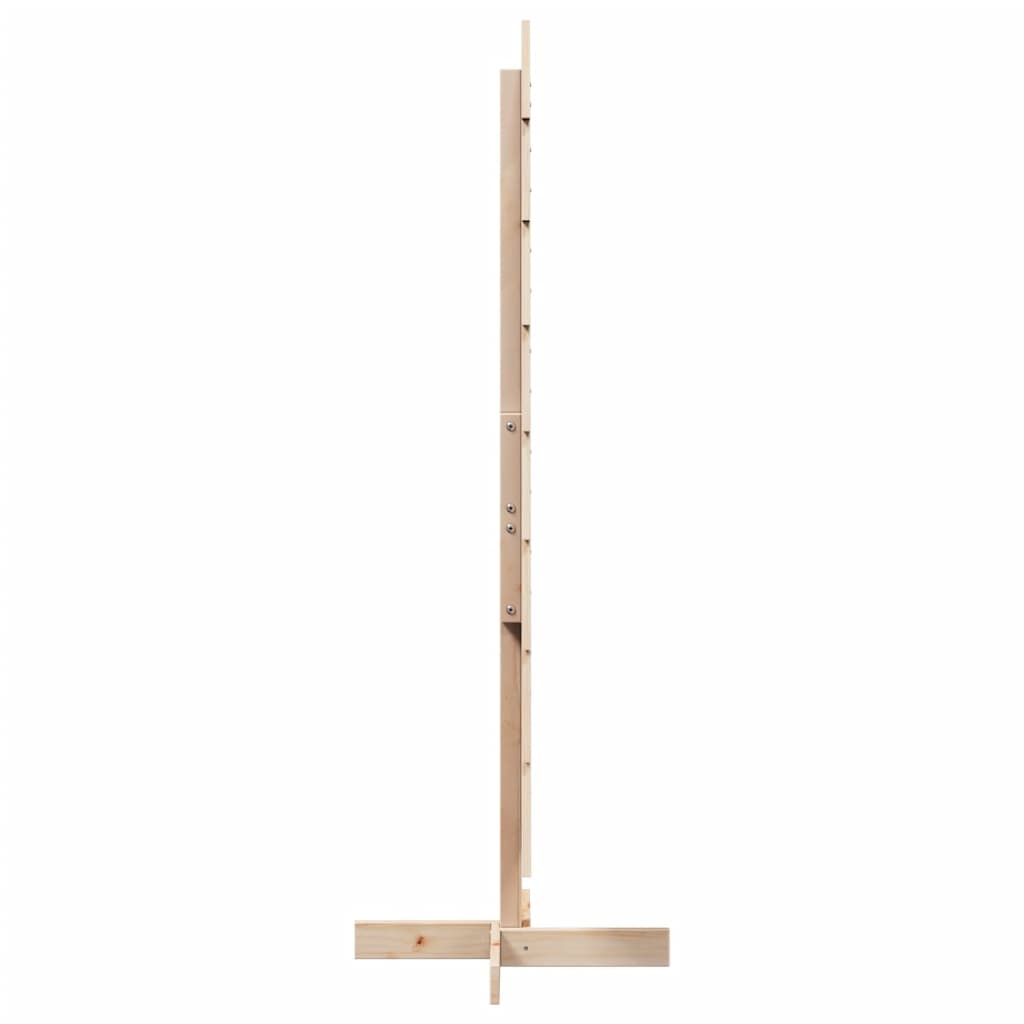 dekorativt juletræ 150 cm massivt fyrretræ