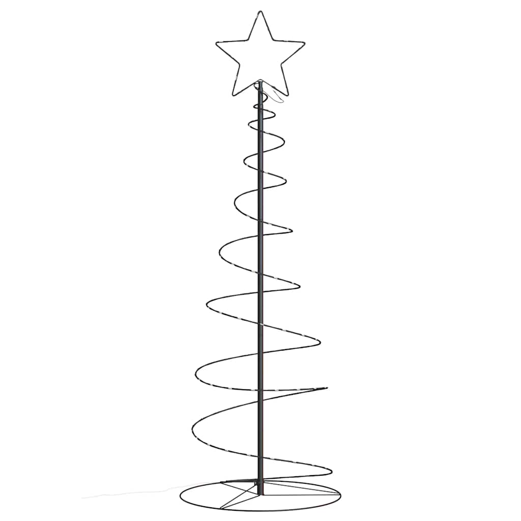 LED-juletræ 100 LED'er 150 cm varmt hvidt lys