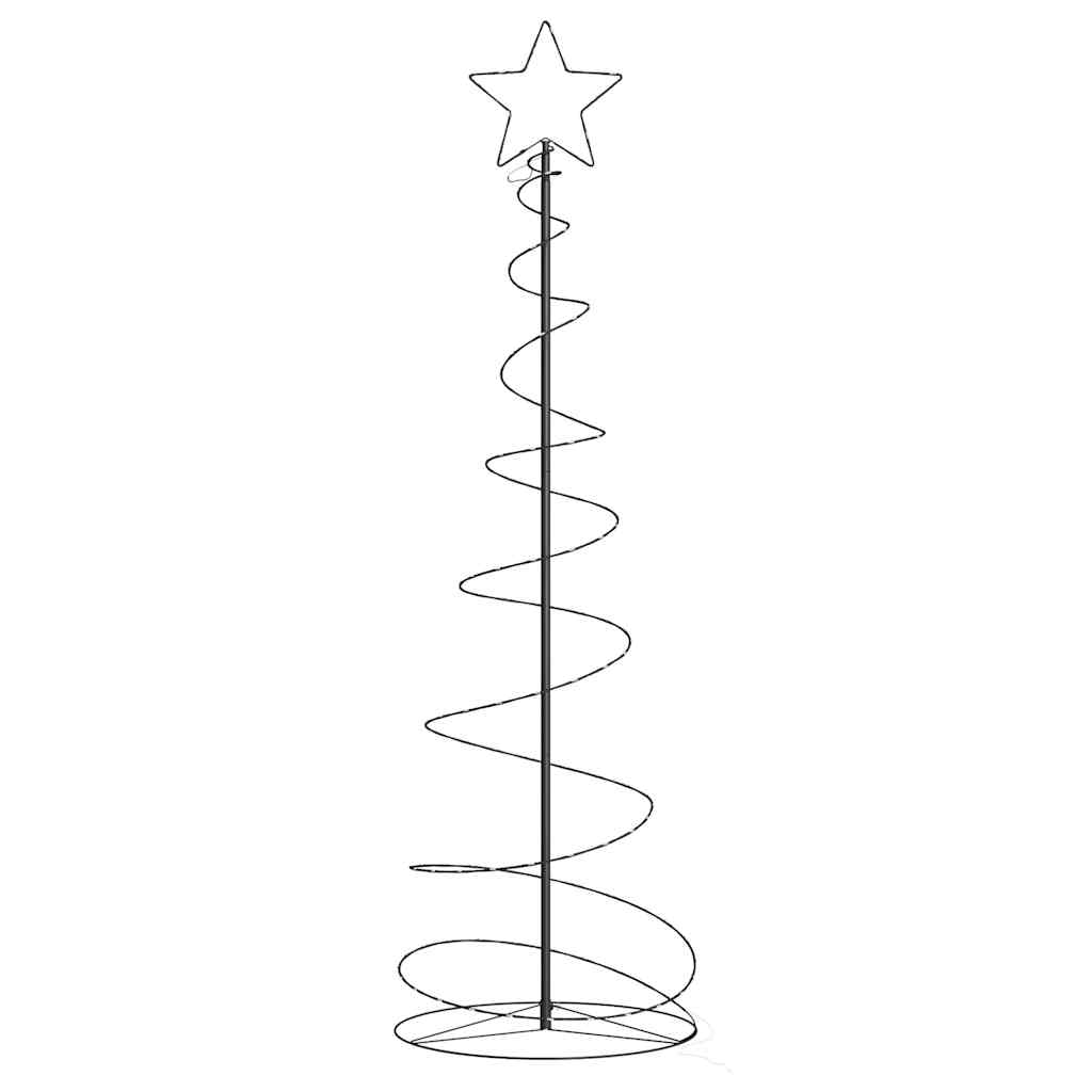 LED-juletræ 120 LED'er 180 cm varmt hvidt lys